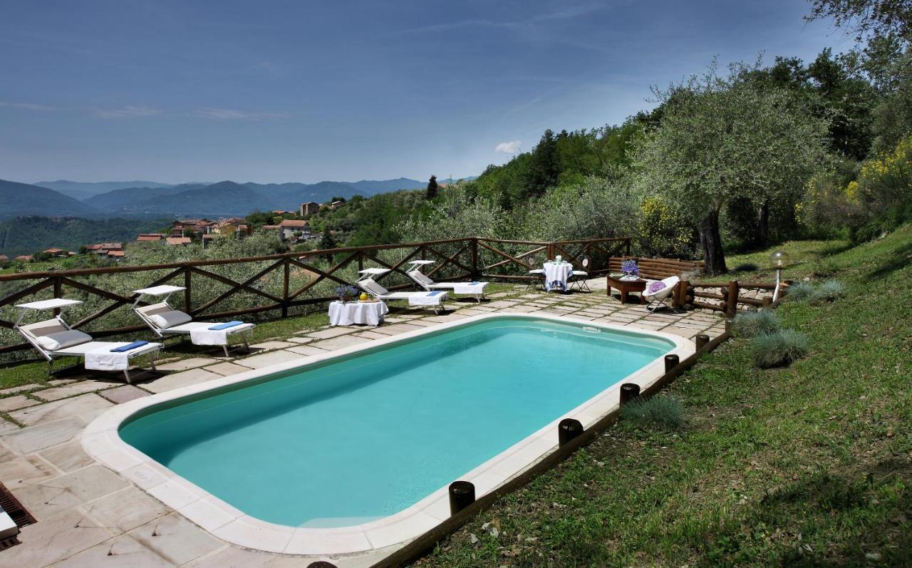 Villa Belli - Luxury Villa With Saltwater Swimmingpool Agnino Luaran gambar